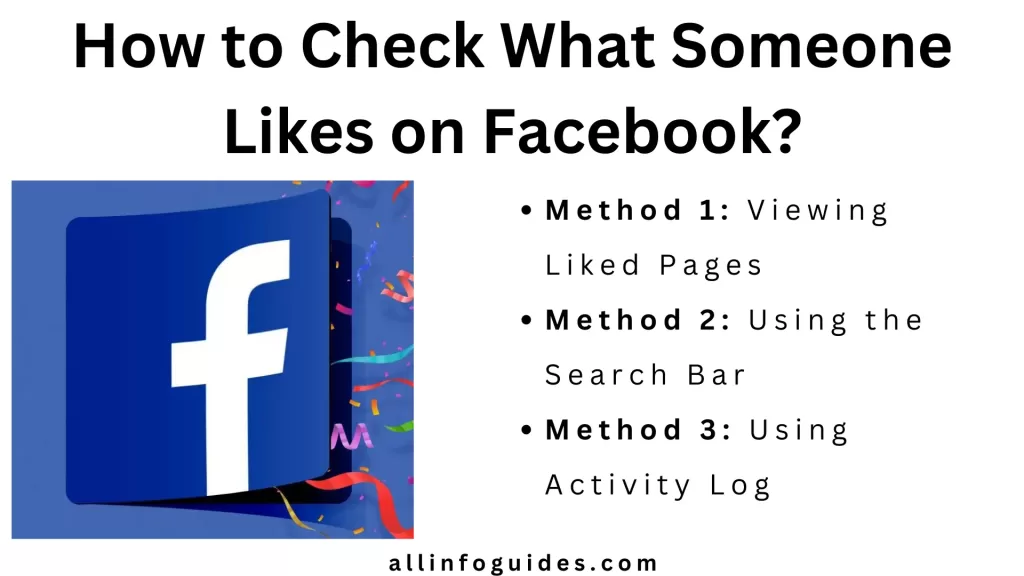 How to See What Someone Likes on Facebook