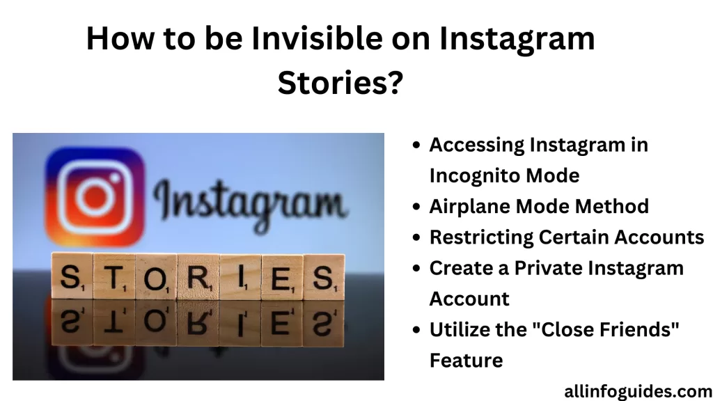 How to be Invisible on Instagram Stories?