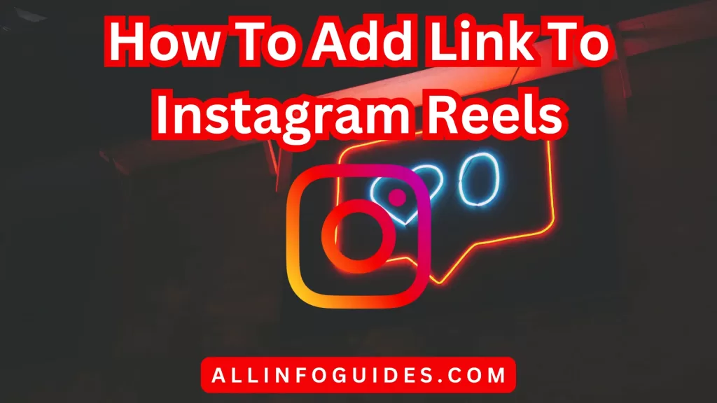 How To Add Link To Instagram Reels