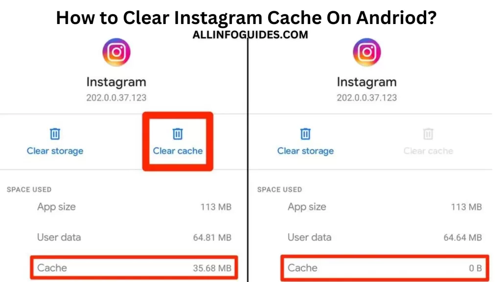 How to Clear Instagram Cache on Andriod 