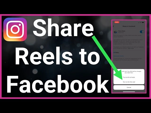 How to Share a Reel on Instagram to Facebook?